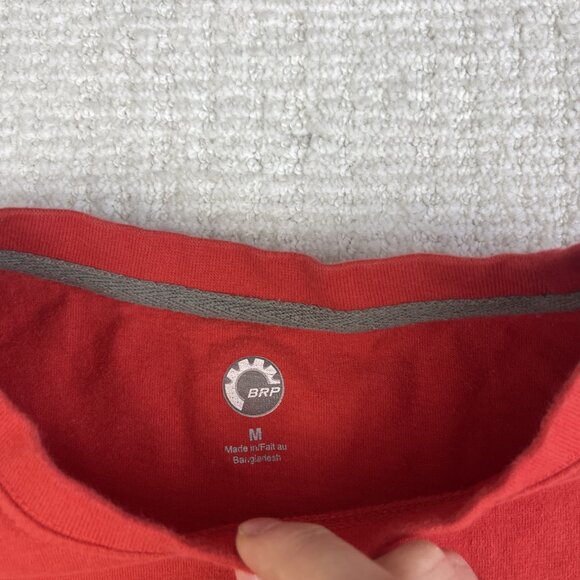 Y2K Can Am BRP Racing Shirt Men M Red AOP Motosport Dirtbike Biker - Picture 7 of 16